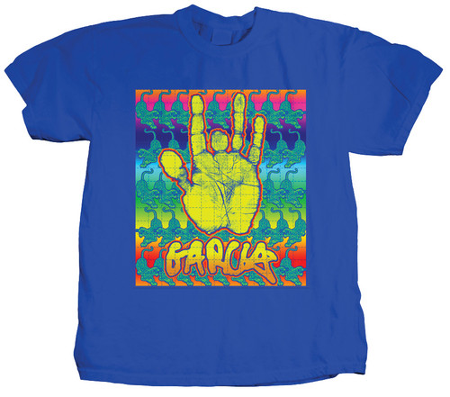 Grateful Dead Shirt Unisex Size Small Black Bear Logo Rainbow Band Tee Music