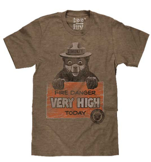 Smokey says Fire Danger VERY HIGH T-Shirt