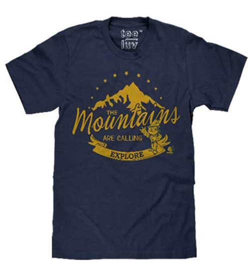 Woodsy Owl Explore the Mountains T-Shirt