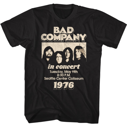 Bad Company Live in Concert 1976 T-Shirt