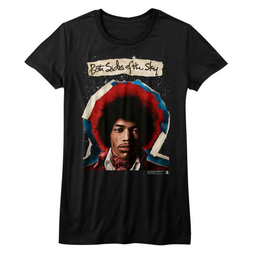 Jimi Hendrix Both Sides of the Sky Ladies T-Shirt