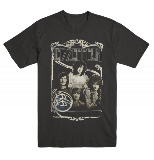 Led Zeppelin 1969 Band Promo T-Shirt