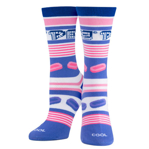 Women's Pez Stripes Crew Socks
