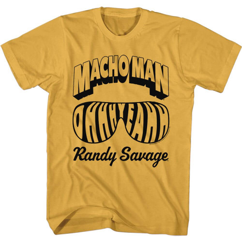 WWE Randy Savage Macho Man Oh Yeah Glasses T-Shirt