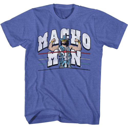 WWE Randy Savage Macho Man Retro Ring T-Shirt