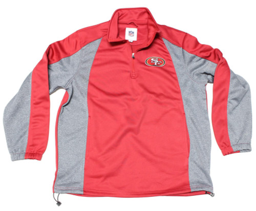San Francisco 49ers 1/4 Zip Pullover Jacket