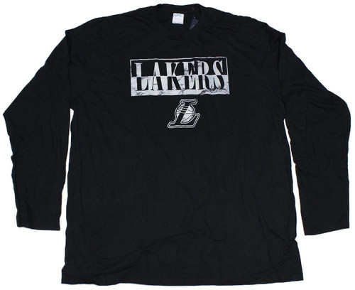 NBA LA Lakers Long Sleeve Box Logo T-Shirt