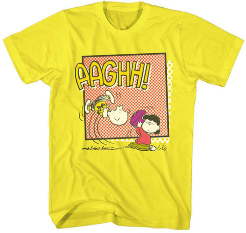 Peanuts Charlie Brown and Lucy Football T-Shirt