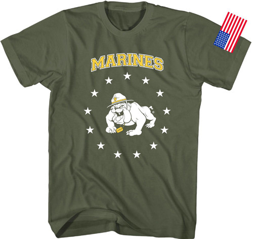 US Marine Corps Bulldog T-Shirt