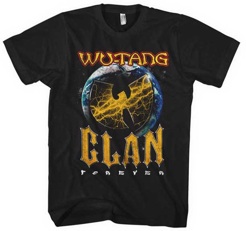 Wu-Tang Bat Globe Forever T-Shirt