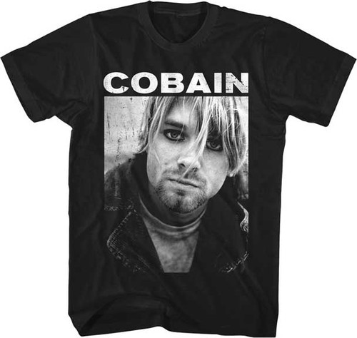 Nirvana Kurt Cobain Portrait T-Shirt
