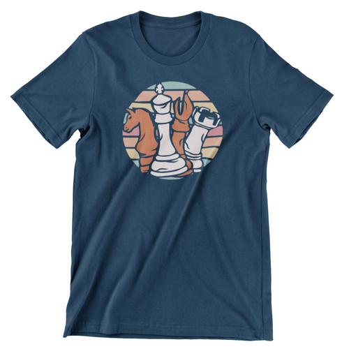 Chess Masters Shirt - Midnight Navy Blue