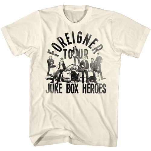 Foreigner Juke Box Heroes Tour T-Shirt