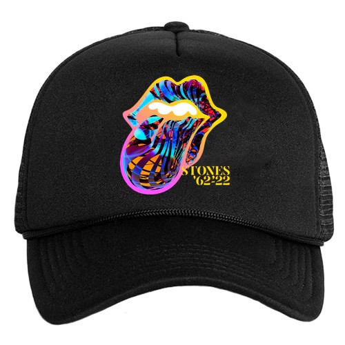 Rolling Stones Squiggle Trucker Hat