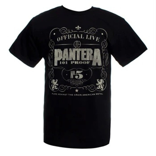 Pantera Domination Distressed T-Shirt - Old School Tees