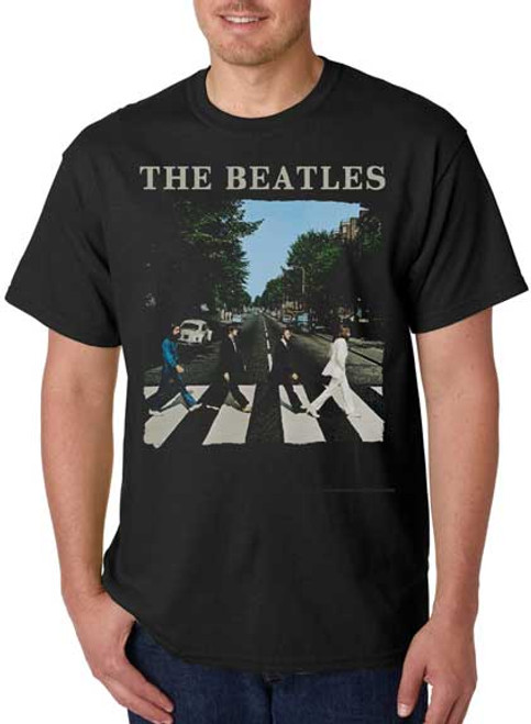 Beatles Abbey Road and Logo T-Shirt