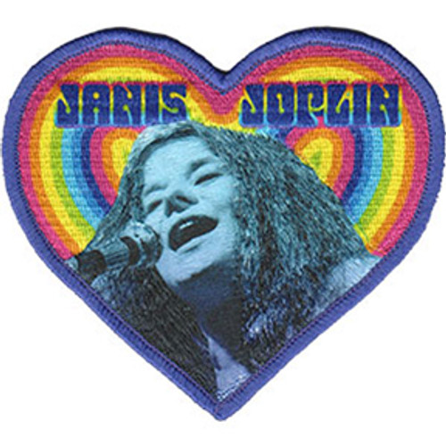 Janis Joplin Heart Patch