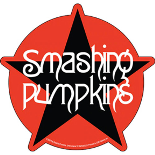 Smashing Pumpkins Star Logo Sticker