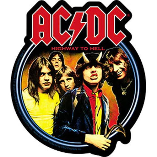 ACDC Highway To Hell Sticker