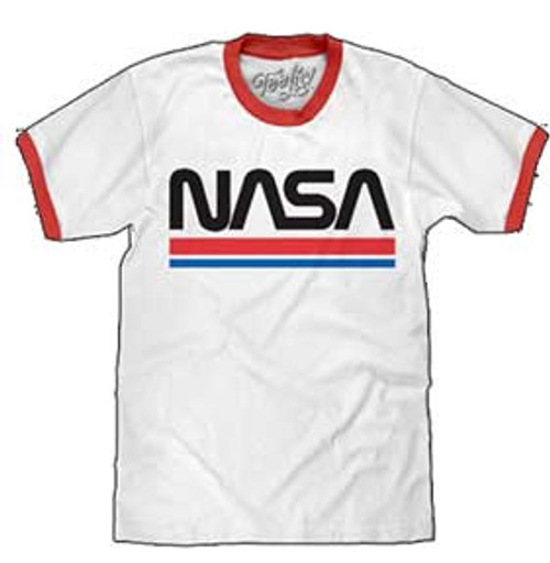 NASA Logo Ringer T-Shirt