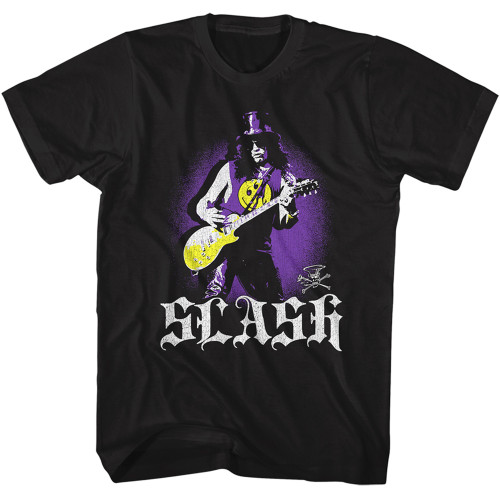 Slash 3 Eyed Smile T-Shirt - Black