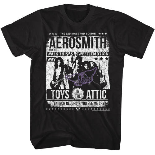 Buy Officially Licensed Aerosmith T-Shirts | OldSchoolTees.com