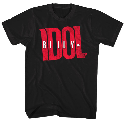 Billy Idol Logo T-Shirt - Black