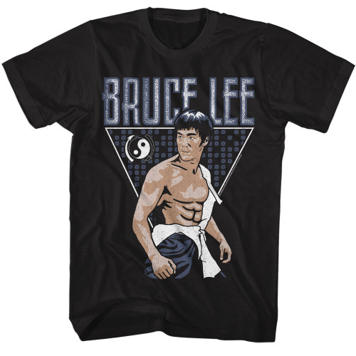 Bruce Lee Ripped T-Shirt - Black