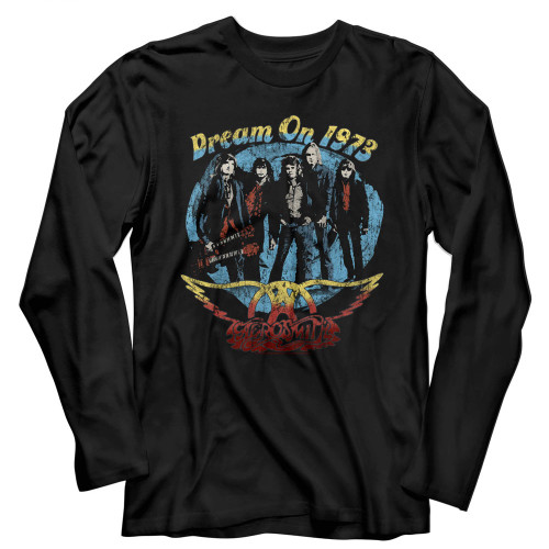 Aerosmith Dream On Long Sleeve T-Shirt - Black