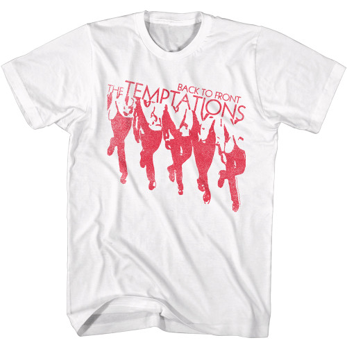 The Temptations Back To Front T-Shirt - White