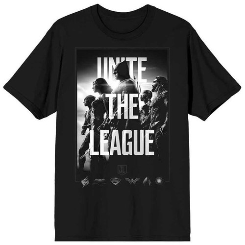 DC Comics Justice League Poster T-shirt - Black