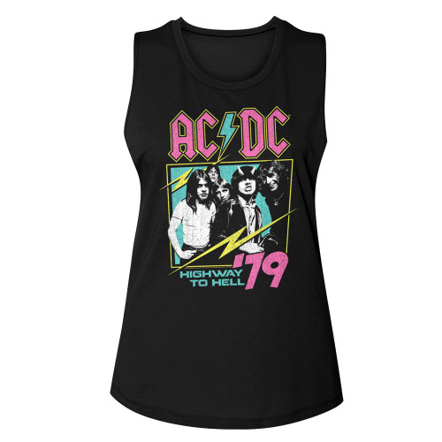 AC/DC Highway To Hell Women's Tank Top - Black