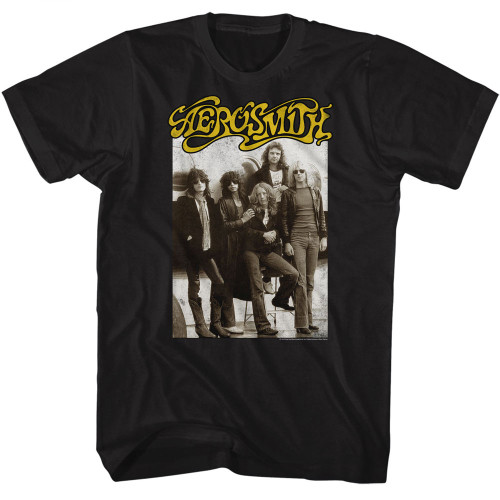 Aerosmith Aeroplane T-Shirt - Black