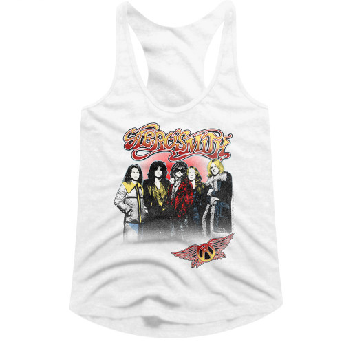 Aerosmith Nice Jackets Women's Tank Top - White