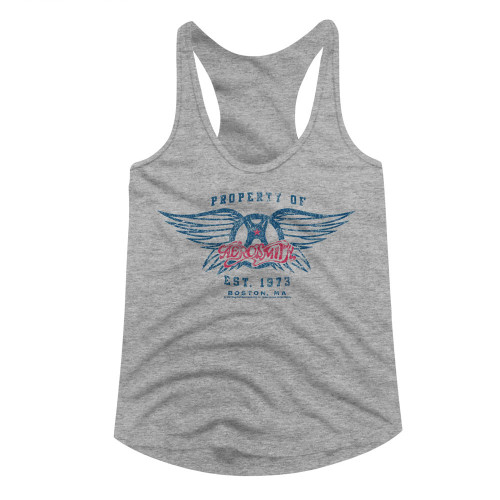 Aerosmith Property Of Women's Tank Top - Gray