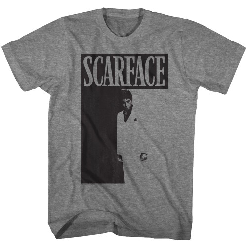 Scarface Movie Poster T-Shirt - Gray
