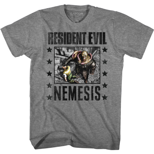 Resident Evil Nemesis T-Shirt - Gray