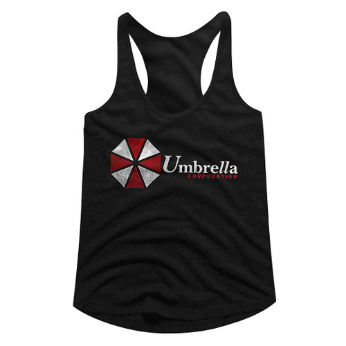 Resident Evil Umbrella Corporation Women's Tank Top - Black