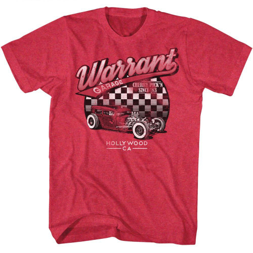 Warrant Garage T-Shirt - Red