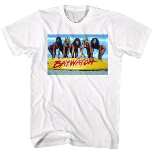 Baywatch Surf Goals T-Shirt - White