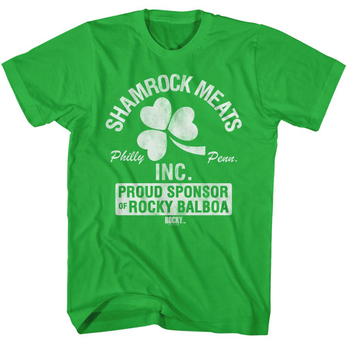 Rocky Shamrock Meats T-Shirt - Green