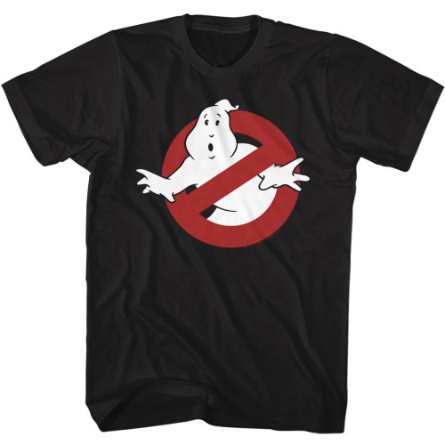 Ghostbusters Ghost Symbol T-Shirt - Black