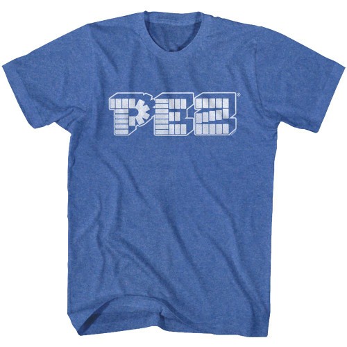 Pez Monochrome Logo T-Shirt - Blue