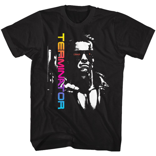 The Terminator Neon Terminator T-Shirt - Black