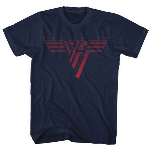 Van Halen Circle Logo Ringer T-Shirt | OldSchoolTees.com