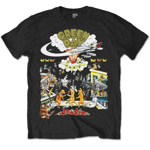 Green Day 1994 Tour T-Shirt - Black