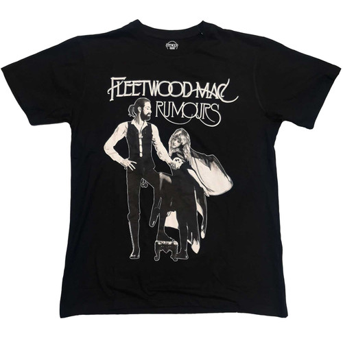 Fleetwood Mac Rumours Album Cover T-Shirt - Black
