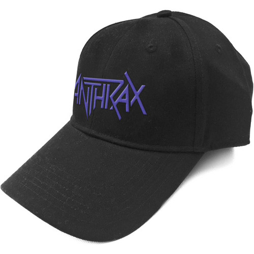 Anthrax Unisex Logo Baseball Hat - Black