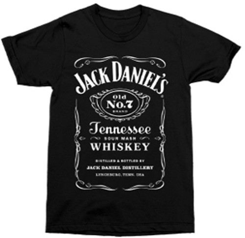 Jack Daniel's Logo Black T-Shirt