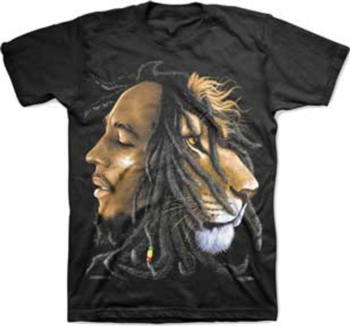 Bob Marley Profiles T-Shirt - Black